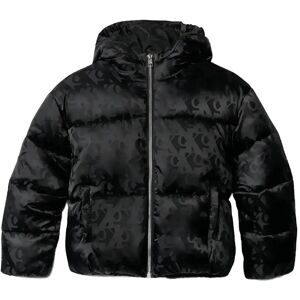 Calvin Ck Logo Aop Puffer Jacket 140 Black 140 Calvin Ck Logo Aop Puffer Jacket 140 Black 140