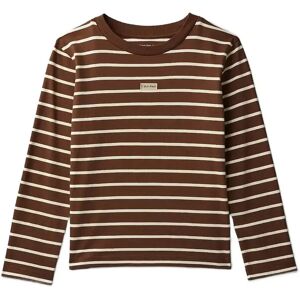 Calvin Yd Stripe L/S T-Shirt 152 Brown 152 Calvin Yd Stripe L/S T-Shirt 152 Brown 152