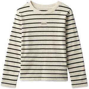 Calvin Yd Stripe L/S T-Shirt 164 Cream 164 Calvin Yd Stripe L/S T-Shirt 164 Cream 164