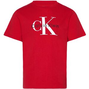 Calvin Ck Monogram Ss T-Shirt 164 Red 164 Calvin Ck Monogram Ss T-Shirt 164 Red 164