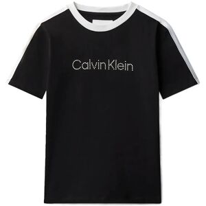 Calvin Taping Ss T-Shirt 164 Black 164 Calvin Taping Ss T-Shirt 164 Black 164