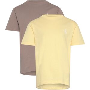 Calvin 2-Pack Monogram Top 140 Yellow 140 Calvin 2-Pack Monogram Top 140 Yellow 140