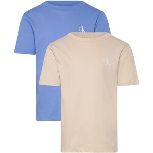 Calvin 2-Pack Monogram Top 128 Blue 128 Calvin 2-Pack Monogram Top 128 Blue 128