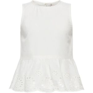 Kids Only Kmgbondi Life Sl Embroidery Top Wvn 110 White 110 Kids Only Kmgbondi Life Sl Embroidery Top Wvn 110 White 110