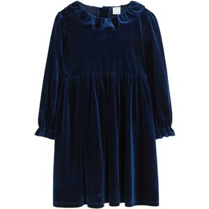 Lindex Langermet Kjole I Fløyel 98 Navy 98 Lindex Langermet Kjole I Fløyel 98 Navy 98