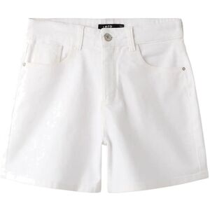 LMTD Nlfbice Twi Nw Mom Lc Shorts Noos 146 White 146 LMTD Nlfbice Twi Nw Mom Lc Shorts Noos 146 White 146