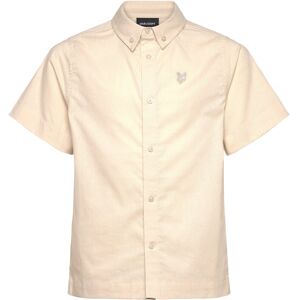 Scott Linen Ss Shirt 140-146 Beige 140-146 Scott Linen Ss Shirt 140-146 Beige 140-146