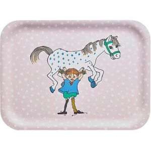 Muurla Tray 27X20Cm Pippi And The Horse 27X20CM Pink 27X20CM Muurla Tray 27X20Cm Pippi And The Horse 27X20CM Pink 27X20CM