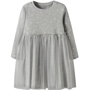 name it Nmfnadja Ls Dress Noos 86 Grey 86 name it Nmfnadja Ls Dress Noos 86 Grey 86