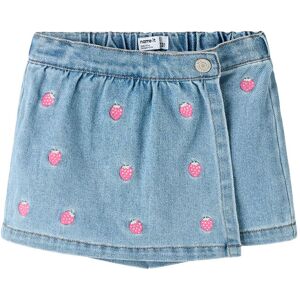 name it Nmfdiana Dnm Emb Skort 6202-Iz J 110 Blue 110 name it Nmfdiana Dnm Emb Skort 6202-Iz J 110 Blue 110
