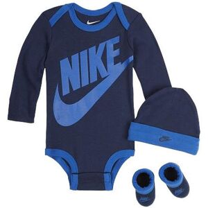 Nike C1-Bodysuit+Hat+Bootie 50-68 Navy 50-68 Nike C1-Bodysuit+Hat+Bootie 50-68 Navy 50-68
