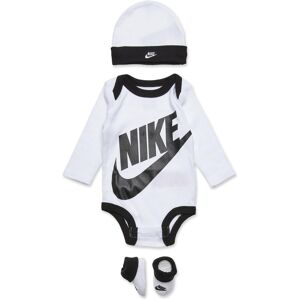 Nike C1-Bodysuit+Hat+Bootie 50-68 White 50-68 Nike C1-Bodysuit+Hat+Bootie 50-68 White 50-68