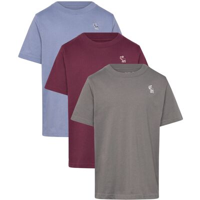 Abercrombie Kids 3T-3Pk Ss Tee 132/140 Patterned 132/140 Abercrombie Kids 3T-3Pk Ss Tee 132/140 Patterned 132/140