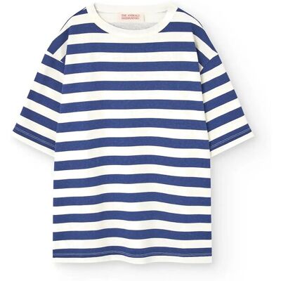 THE ANIMALS OBSERVATORY Stripes Navy Collie T-Shirt 10 Y Navy 10 Y THE ANIMALS OBSERVATORY Stripes Navy Collie T-Shirt 10 Y Navy 10 Y