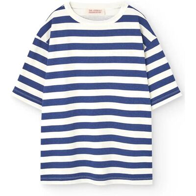 THE ANIMALS OBSERVATORY Stripes Navy Collie T-Shirt 4 Y Blue 4 Y THE ANIMALS OBSERVATORY Stripes Navy Collie T-Shirt 4 Y Blue 4 Y
