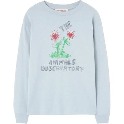 THE ANIMALS OBSERVATORY Flowers Blue Dof Lonf Sleeve T-Shirt 14 Y Blue 14 Y THE ANIMALS OBSERVATORY Flowers Blue Dof Lonf Sleeve T-Shirt 14 Y Blue 14 Y