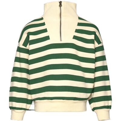THE ANIMALS OBSERVATORY Stripes Freen Blowfly Sweatshirt 4 Y Green 4 Y THE ANIMALS OBSERVATORY Stripes Freen Blowfly Sweatshirt 4 Y Green 4 Y