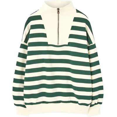 THE ANIMALS OBSERVATORY Stripes Freen Blowfly Sweatshirt 6 Y Green 6 Y THE ANIMALS OBSERVATORY Stripes Freen Blowfly Sweatshirt 6 Y Green 6 Y