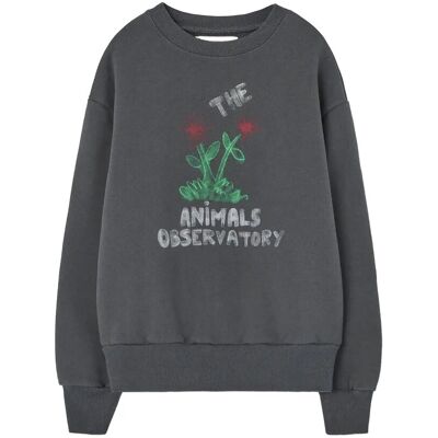 THE ANIMALS OBSERVATORY Flowers Dark Frey Bear Sweatshirt 10 Y Grey 10 Y THE ANIMALS OBSERVATORY Flowers Dark Frey Bear Sweatshirt 10 Y Grey 10 Y