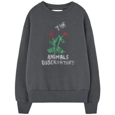 THE ANIMALS OBSERVATORY Flowers Dark Frey Bear Sweatshirt 6 Y Grey 6 Y THE ANIMALS OBSERVATORY Flowers Dark Frey Bear Sweatshirt 6 Y Grey 6 Y
