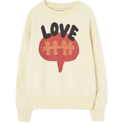 THE ANIMALS OBSERVATORY Love Flan Yellow Bear Sweatshirt 12 Y Yellow 12 Y THE ANIMALS OBSERVATORY Love Flan Yellow Bear Sweatshirt 12 Y Yellow 12 Y
