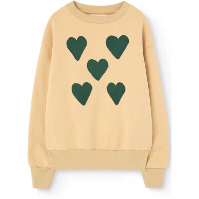 THE ANIMALS OBSERVATORY Hearts Soft Brown Bear Sweatshirt 6 Y Yellow 6 Y THE ANIMALS OBSERVATORY Hearts Soft Brown Bear Sweatshirt 6 Y Yellow 6 Y