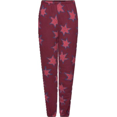 THE ANIMALS OBSERVATORY Stars Dromedary Sweatpants 12 Y Burgundy 12 Y THE ANIMALS OBSERVATORY Stars Dromedary Sweatpants 12 Y Burgundy 12 Y