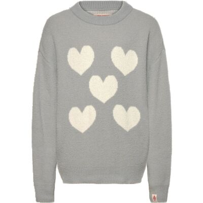 THE ANIMALS OBSERVATORY Frey Bull Sweater 12 Y Grey 12 Y THE ANIMALS OBSERVATORY Frey Bull Sweater 12 Y Grey 12 Y