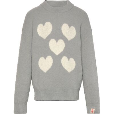 THE ANIMALS OBSERVATORY Frey Bull Sweater 8 Y Grey 8 Y THE ANIMALS OBSERVATORY Frey Bull Sweater 8 Y Grey 8 Y