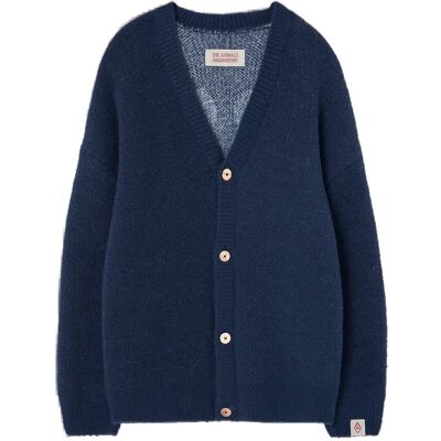THE ANIMALS OBSERVATORY Navy Racoon Cardigan 10 Y Navy 10 Y THE ANIMALS OBSERVATORY Navy Racoon Cardigan 10 Y Navy 10 Y
