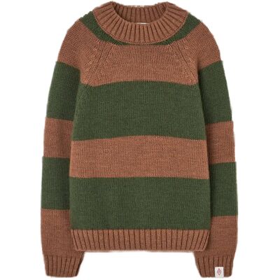 THE ANIMALS OBSERVATORY Stripes Brown Boxfish Sweater 10 Y Brown 10 Y THE ANIMALS OBSERVATORY Stripes Brown Boxfish Sweater 10 Y Brown 10 Y