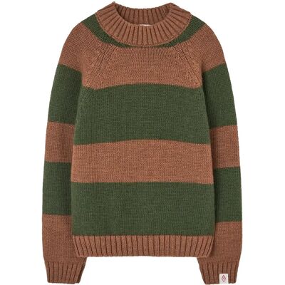 THE ANIMALS OBSERVATORY Stripes Brown Boxfish Sweater 4 Y Brown 4 Y THE ANIMALS OBSERVATORY Stripes Brown Boxfish Sweater 4 Y Brown 4 Y