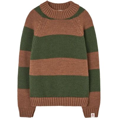 THE ANIMALS OBSERVATORY Stripes Brown Boxfish Sweater 6 Y Brown 6 Y THE ANIMALS OBSERVATORY Stripes Brown Boxfish Sweater 6 Y Brown 6 Y