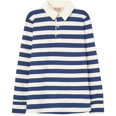 THE ANIMALS OBSERVATORY Stripes Navy Eel Polo Shirt 10 Y Navy 10 Y THE ANIMALS OBSERVATORY Stripes Navy Eel Polo Shirt 10 Y Navy 10 Y