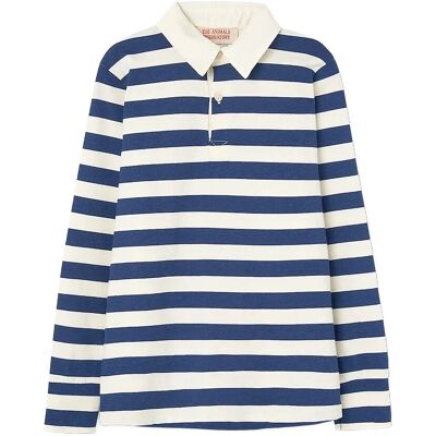 THE ANIMALS OBSERVATORY Stripes Navy Eel Polo Shirt 12 Y Navy 12 Y THE ANIMALS OBSERVATORY Stripes Navy Eel Polo Shirt 12 Y Navy 12 Y