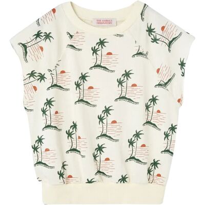 THE ANIMALS OBSERVATORY Squab Kid Top White Lindo 10 Y Beige 10 Y THE ANIMALS OBSERVATORY Squab Kid Top White Lindo 10 Y Beige 10 Y