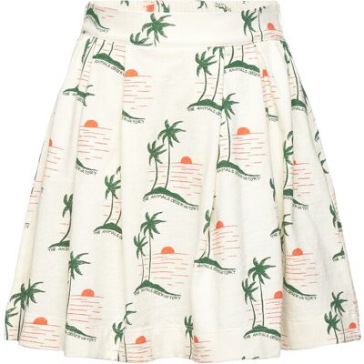 THE ANIMALS OBSERVATORY Turkey Kid Skirt White Lindo 10 Y Cream 10 Y THE ANIMALS OBSERVATORY Turkey Kid Skirt White Lindo 10 Y Cream 10 Y