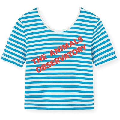THE ANIMALS OBSERVATORY Hippo Kid Top Blue 116 Blue 116 THE ANIMALS OBSERVATORY Hippo Kid Top Blue 116 Blue 116