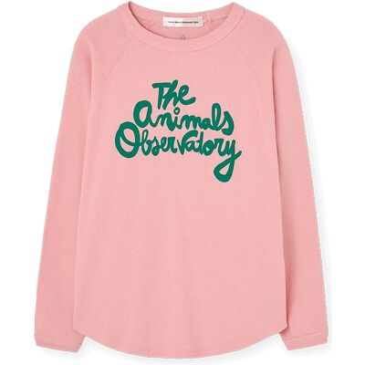 THE ANIMALS OBSERVATORY Anteater Kid Long Sleeve T-Shirt Dark Garden 128 Pink 128 THE ANIMALS OBSERVATORY Anteater Kid Long Sleeve T-Shirt Dark Garden 128 Pink 128