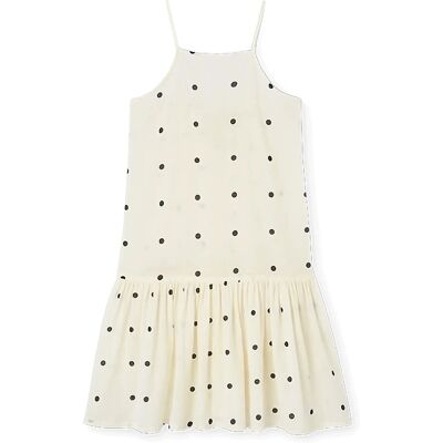 THE ANIMALS OBSERVATORY Hummingbird Kid Dress Soft Pink 116 Cream 116 THE ANIMALS OBSERVATORY Hummingbird Kid Dress Soft Pink 116 Cream 116