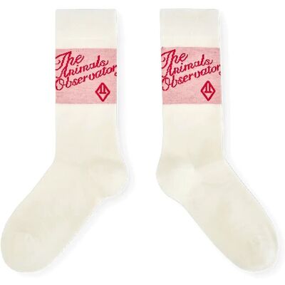 THE ANIMALS OBSERVATORY Snail Kid Socks Red 23/26 White 23/26 THE ANIMALS OBSERVATORY Snail Kid Socks Red 23/26 White 23/26