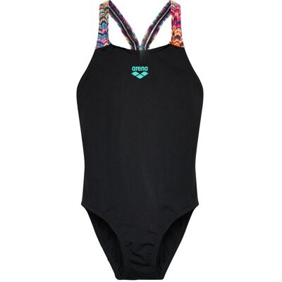 Arena Girl's Ondulation Swimsuit V Back Black-Mult 8-9ÅR Black 8-9ÅR Arena Girl's Ondulation Swimsuit V Back Black-Mult 8-9ÅR Black 8-9ÅR