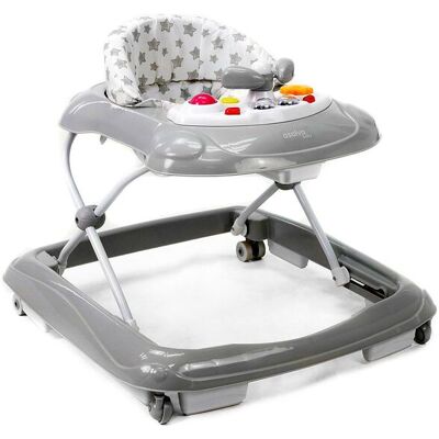 Asalvo Walking Chair Baby, Grey Stars 61X 62X 52 Grey 61X 62X 52 Asalvo Walking Chair Baby, Grey Stars 61X 62X 52 Grey 61X 62X 52