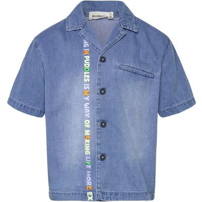 Billieblush Short Sleeve Shirt 140 Blue 140 Billieblush Short Sleeve Shirt 140 Blue 140