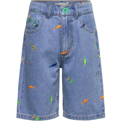 Billieblush Denim Bermuda Shorts 110 Blue 110 Billieblush Denim Bermuda Shorts 110 Blue 110