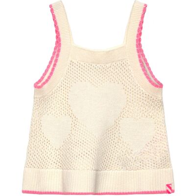 Billieblush Knitting Tank Top 81 Cream 81 Billieblush Knitting Tank Top 81 Cream 81