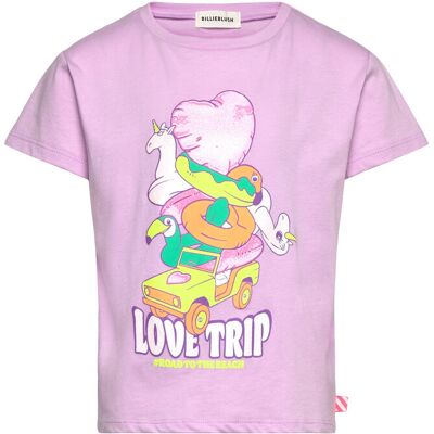 Billieblush Short Sleeves Tee-Shirt 104 Purple 104 Billieblush Short Sleeves Tee-Shirt 104 Purple 104