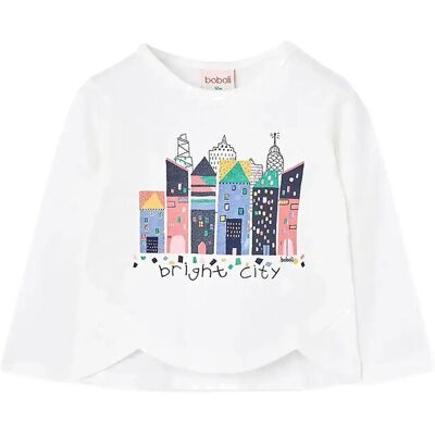 Boboli Knit T-Shirt 116 White 116 Boboli Knit T-Shirt 116 White 116