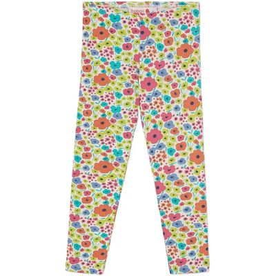 Boboli Stretch Knit Leggings For Girl -Bci 104 Patterned 104 Boboli Stretch Knit Leggings For Girl -Bci 104 Patterned 104