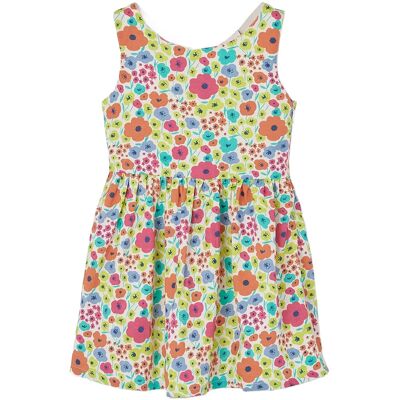 Boboli Satin Dress Floral For Girl -Bci 80 Patterned 80 Boboli Satin Dress Floral For Girl -Bci 80 Patterned 80